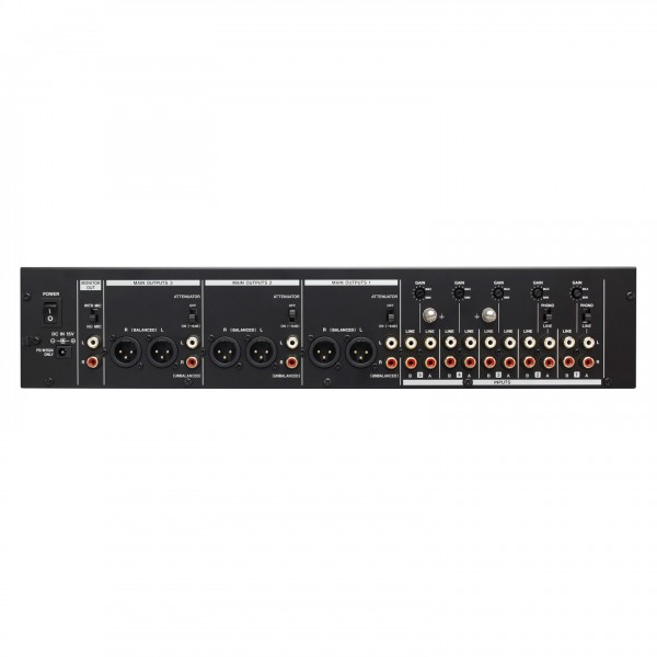 MZ-223 Zone Mixer - Rear