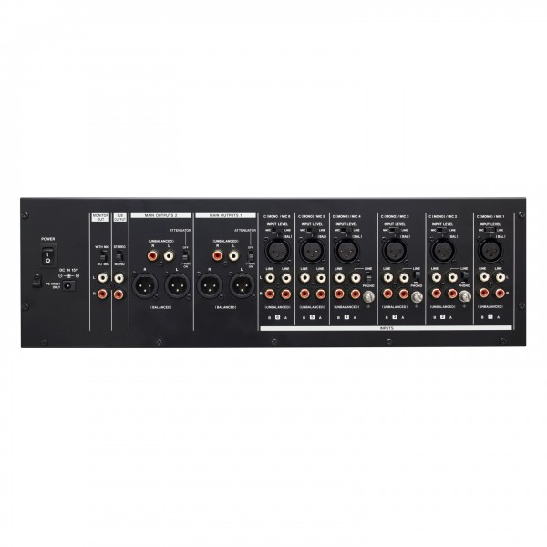 MZ-372 Zone Mixer - Rear