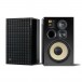 JBL L100 Classic Black Gloss 3-Way Stand Mount Speakers Full View 2