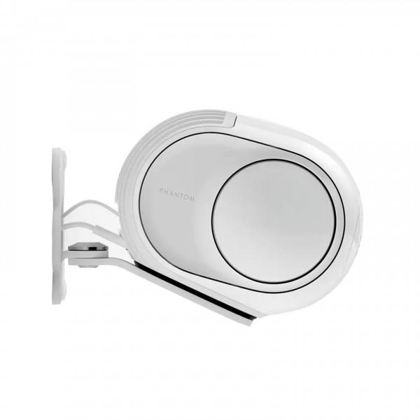Devialet Gecko Phantom II Wall Mount (Single), White Side View