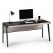 BDI Sigma 6901 Desk and 6902 Return, Strata - styled desk