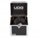 UDG Ultimate Vinyl Record Case, Silver - Front Open (Records Not Included)