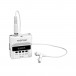 Tascam DR-10LW - Digital Audio Recorder With Lapel Microphone, White