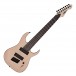 Harlem S 8-String Fanned Fret Guitar by Gear4music, Natural