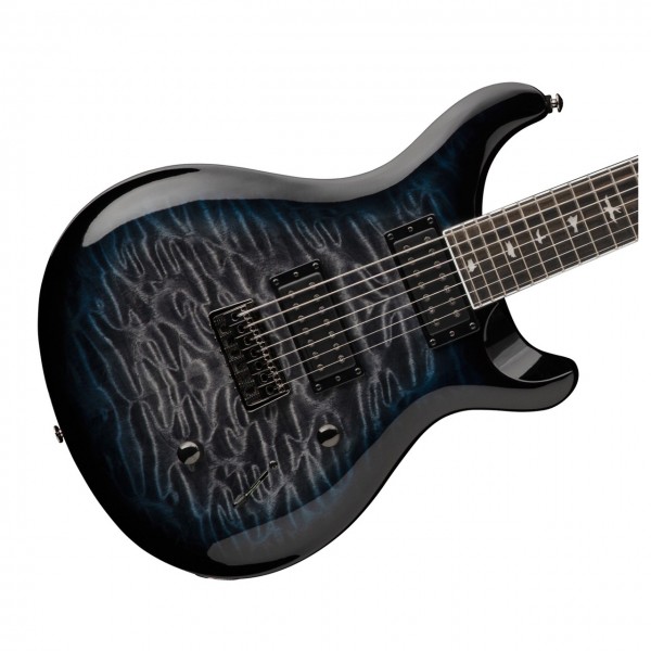 PRS SE Mark Holcomb SVN 7 String, Holcomb Blue Burst at