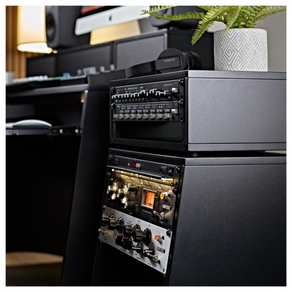 modul 3U Rack Unit, Black at Gear4music