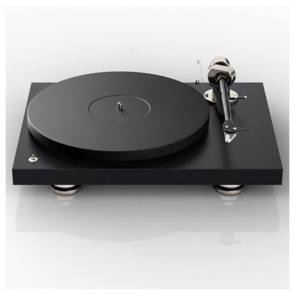 Pro-Ject Debut PRO Turntable (Cartridge Included), Satin Black