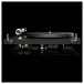 Pro-Ject Debut PRO Turntable (Cartridge Included), Satin Black - rear