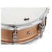 PDP by DW Concept 14 x 5'' Copper Snare, Natural Satin Brushed - Hoop Detail