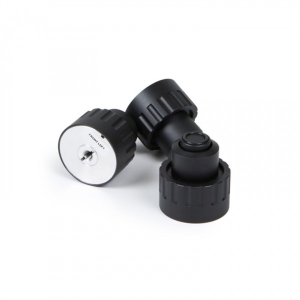Pro-Ject Xtension 9 SuperPack Turntable with Ortofon Cartridge, Black Magnetic Feet View