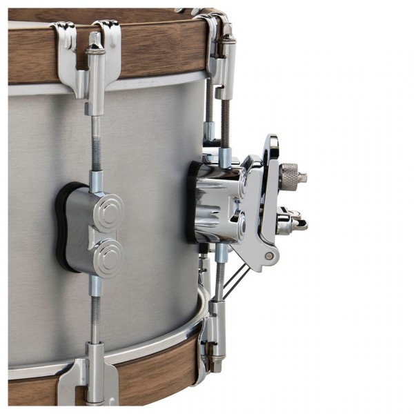 PDP by DW Concept 14" x 8'' Select Aluminium Snare, Wood Hoops - Dual Turret Lugs