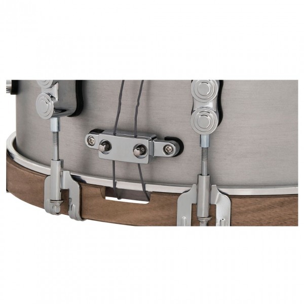 PDP by DW Concept 14" x 8'' Select Aluminium Snare, Wood Hoops - Claw hooks and butt plate