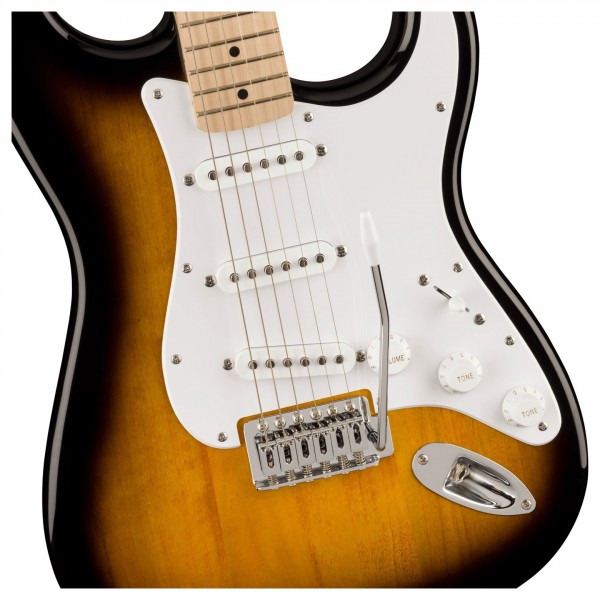 Squier Sonic Stratocaster MN, 2 Color Sunburst hardware