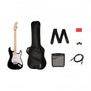 Squier Sonic Stratocaster Pack, Black
