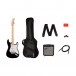 Squier Sonic Stratocaster Pack, Black