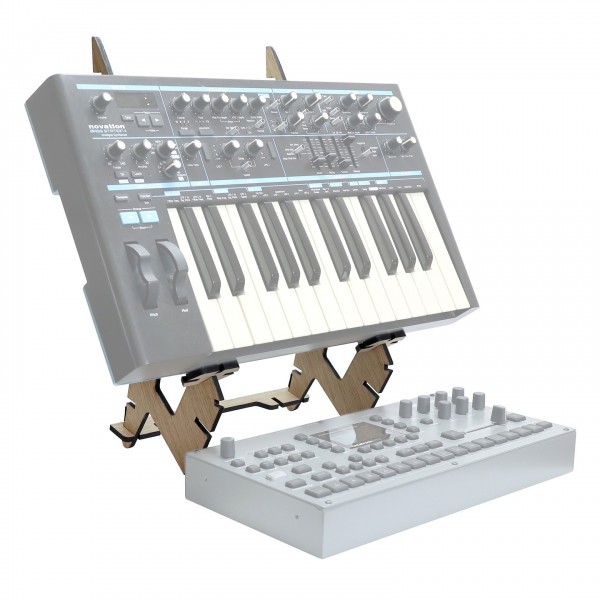 DOUBL2 Modular Stand - Loaded 2 (MIDI Keyboard/Drum Machine Not Included)