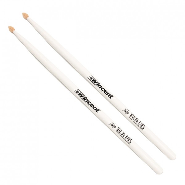 Wincent Tomoya Signature White Finish Drumsticks