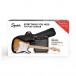 Squier Sonic Stratocaster Pack, 2 Color Sunburst 2 