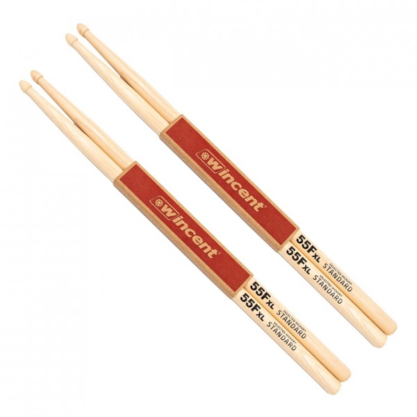 Wincent Hickory Standard XL Fusion 5A/5B Mix Drumsticks, 2pk