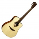 L&acirc;g Tramontane 70 T70DCE Dreadnought Electro Acoustic, Natural Satin