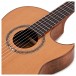 Ortega FLAMETAL-TWO Ben Woods Electro Nylon String, Red Cedar