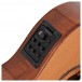 Ortega FLAMETAL-TWO Ben Woods Electro Nylon String, Red Cedar