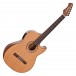 Ortega FLAMETAL-TWO Ben Woods Electro Nylon String, Red Cedar