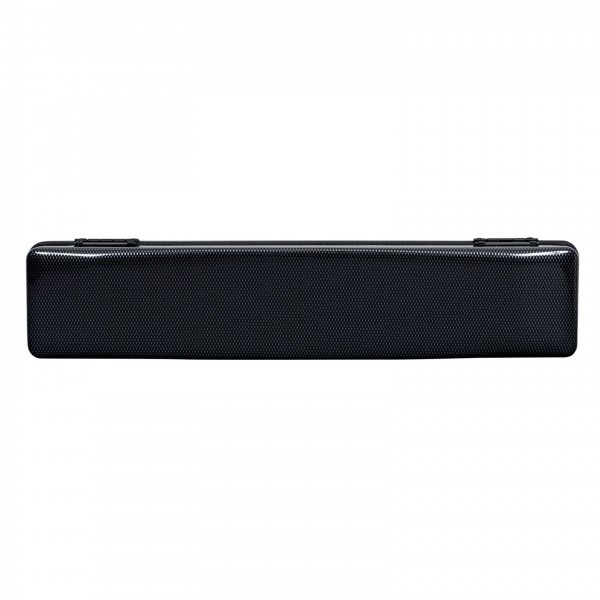 BAM 4019XL Hightech Slim Flute Case, Black Carbon back