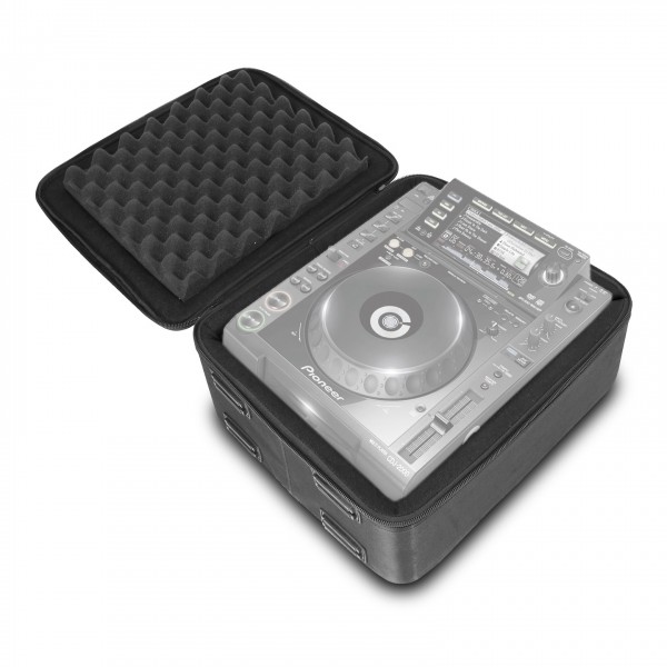 UDG Ultimate CD Player/MixerBag MK2, Large - Angled Open (CDJ/Media Player Not Included)