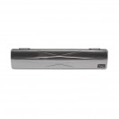 BAM 4019XL Hightech Slim Flute Case, Silver Carbon