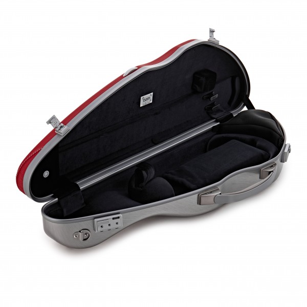 BAM 2000XL L'Etoile Hightech Slim Violin Case, Red