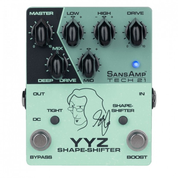 Tech 21 SansAmp Geddy Lee YYZ Shape-Shifter