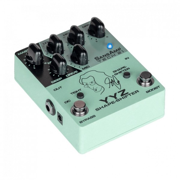 ベース Sansamp YYZ Shape-Shifter geddy lee Tech 21 SansAmp Geddy Lee YYZ Shape-Shifter | Gear4music