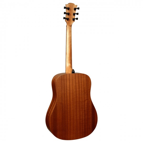 Lâg Tramontane 70 T70D Dreadnought Acoustic, Natural Satin - Back