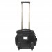 SlingBag Trolley MK2, Black/Orange Inside - Rear w/ Extended Handle