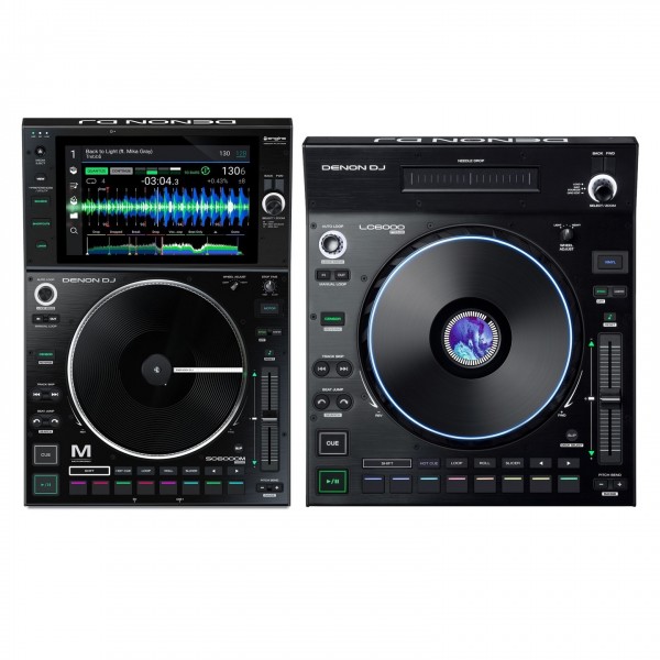 Denon DJ SC6000M Prime Media Player with LC6000 Prime Controller - Full Bundle