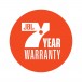 JBL 7 Year Warranty