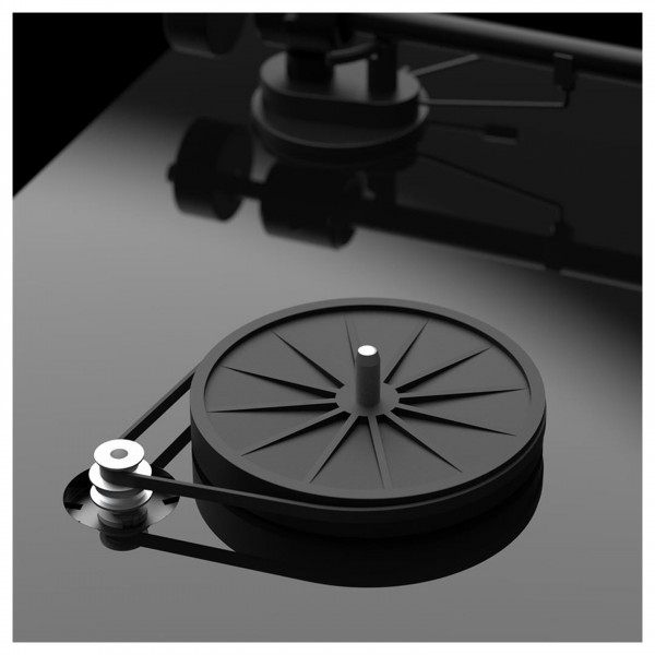 Pro-Ject T1 Turntable, Black Sub Platter