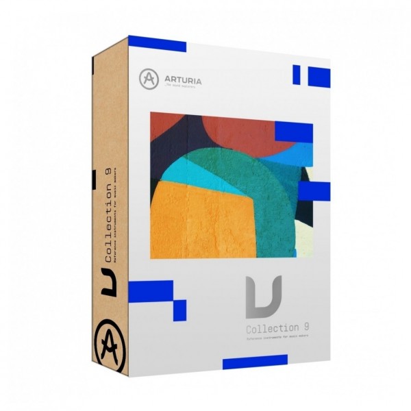 Arturia V-Collection, Boxed - Angled