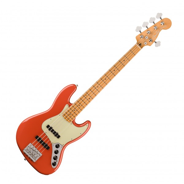 Fender Player Plus Jazz Bass V, Fiesta Red