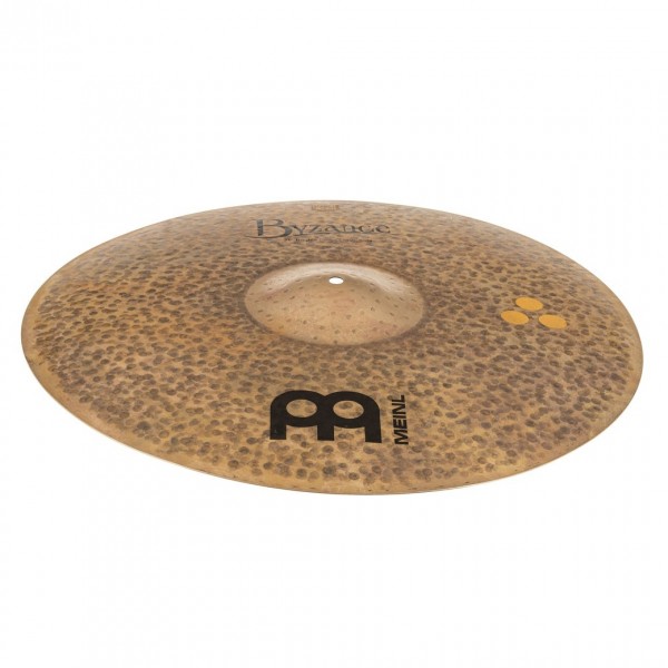 Meinl Byznace Dark 21'' Double Down Crash/Ride, Matt Halpern Sign. - Angled