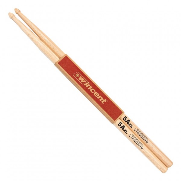 Wincent Hickory Standard XL 5A Drumsticks