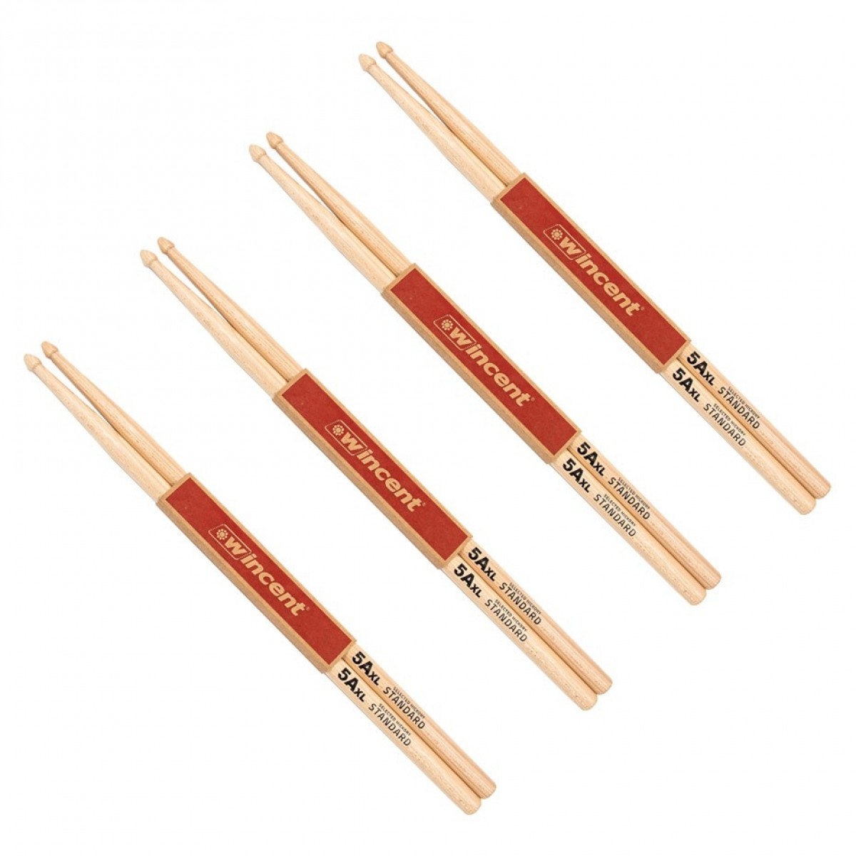SONDERANGEBOT Wincent Hickory Standard XL 5A Schlagzeugst cke 4pk SONDERANGEBOT Wincent Hickory Standard XL 5A Schlagzeugst cke 4pk