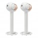 Devialet Tree Phantom I Stands (Pair), Matte White Front View