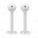 Devialet Tree Phantom I Stands (Pair), Matte White Front View 2 (Final)
