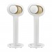 Devialet Tree Phantom I Stands (Pair), Matte White Side View 2 (Final)