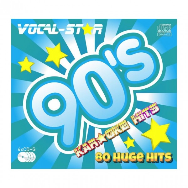 Vocal-Star Karaoke CDG, 90s Hits