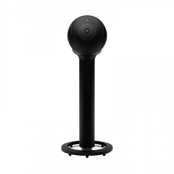Devialet Tree Phantom I Stand (Single), Matte Black Front View 2