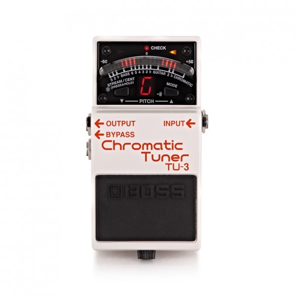 Boss TU-3 Pedal Chromatic Tuner with Power Supply pedal