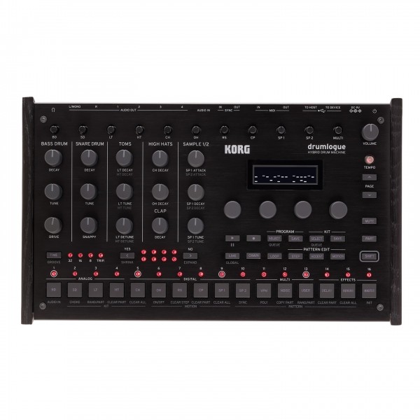 Korg Drumlogue Drum Machine - Top